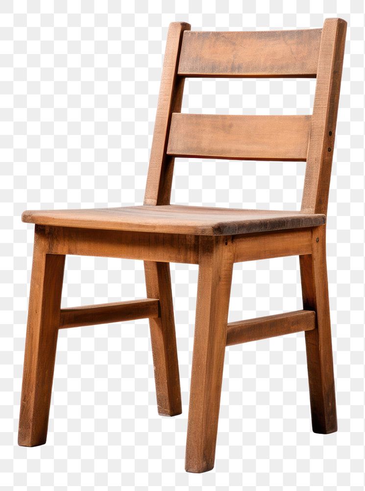 PNG Wooden chair furniture wood  