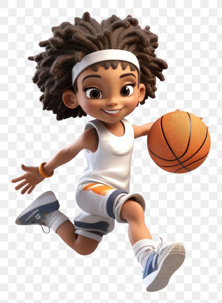 PNG Basketball cartoon sports cute. 