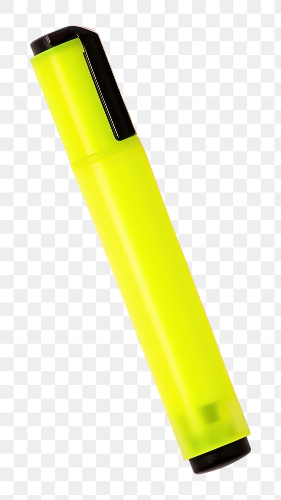 PNG A highlighter pen white background eraser. AI generated Image by rawpixel.