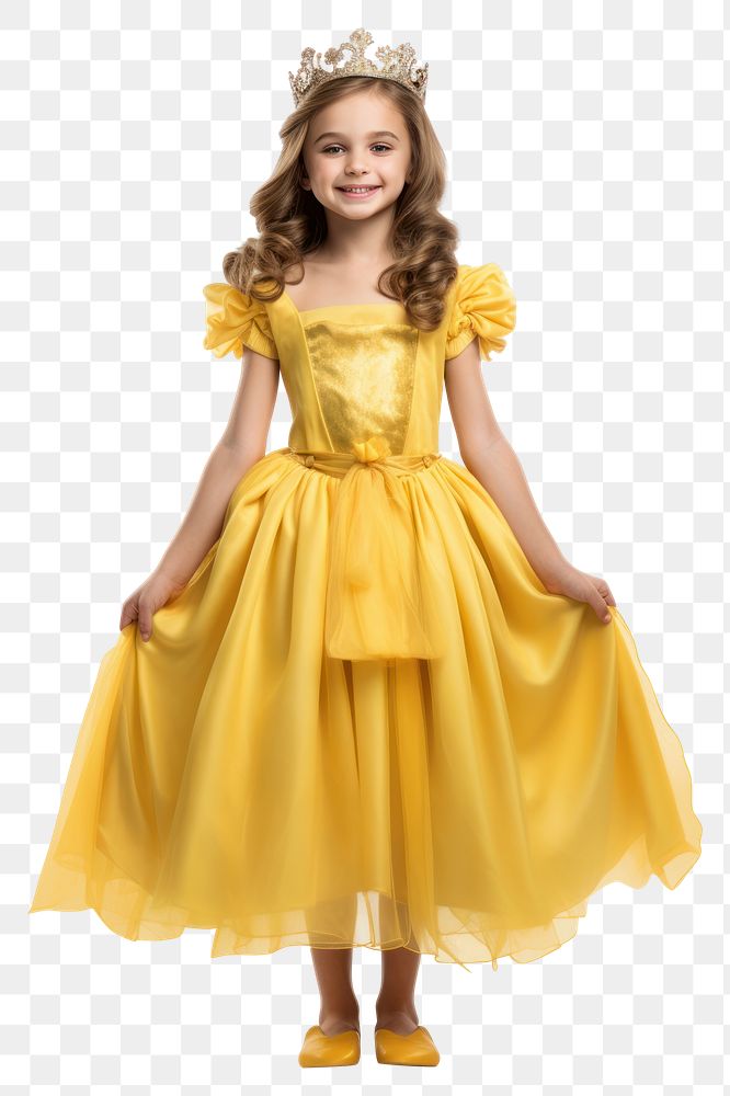 PNG Little princess dress costume fashion. AI generated Image by rawpixel.