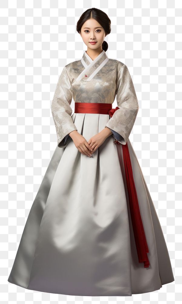 PNG Korean princess costume fashion wedding. AI generated Image by rawpixel.