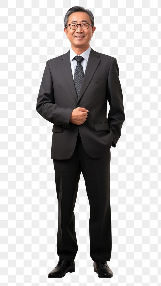 PNG Portrait standing tuxedo blazer. AI generated Image by rawpixel.