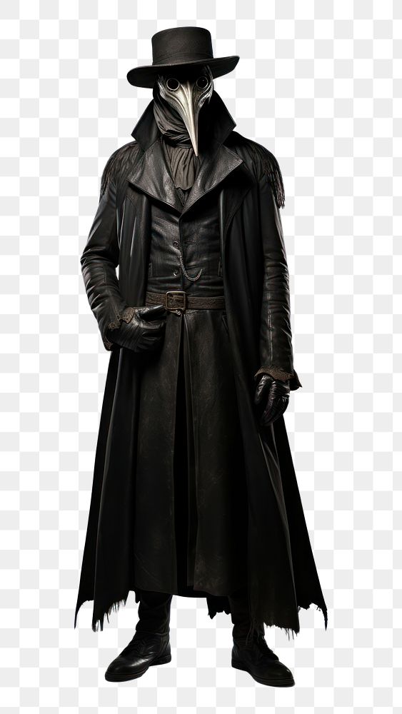PNG Plague doctor overcoat costume fashion. AI generated Image by rawpixel.
