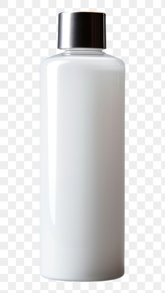 PNG  Skincare bottle cylinder white drinkware. AI generated Image by rawpixel.