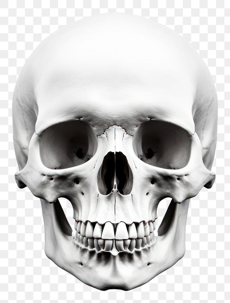 PNG Skeleton white anthropology monochrome. AI generated Image by rawpixel.