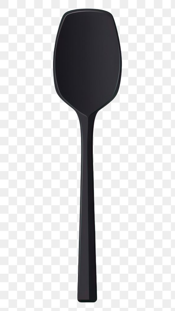 PNG Cutlery spatula racket black. AI generated Image by rawpixel.