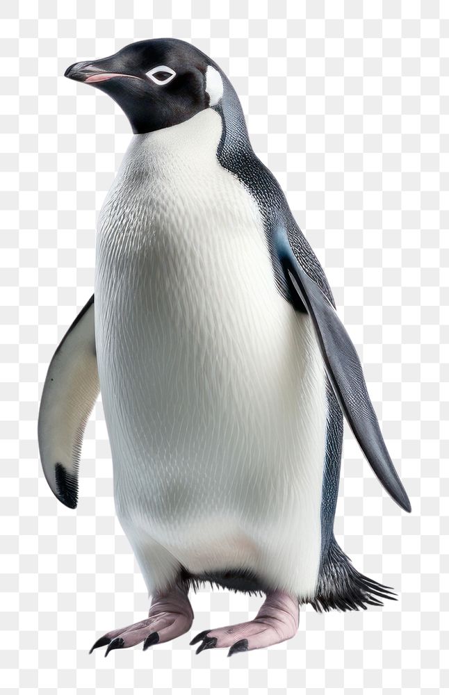 PNG Penguin animal bird ice. AI generated Image by rawpixel.