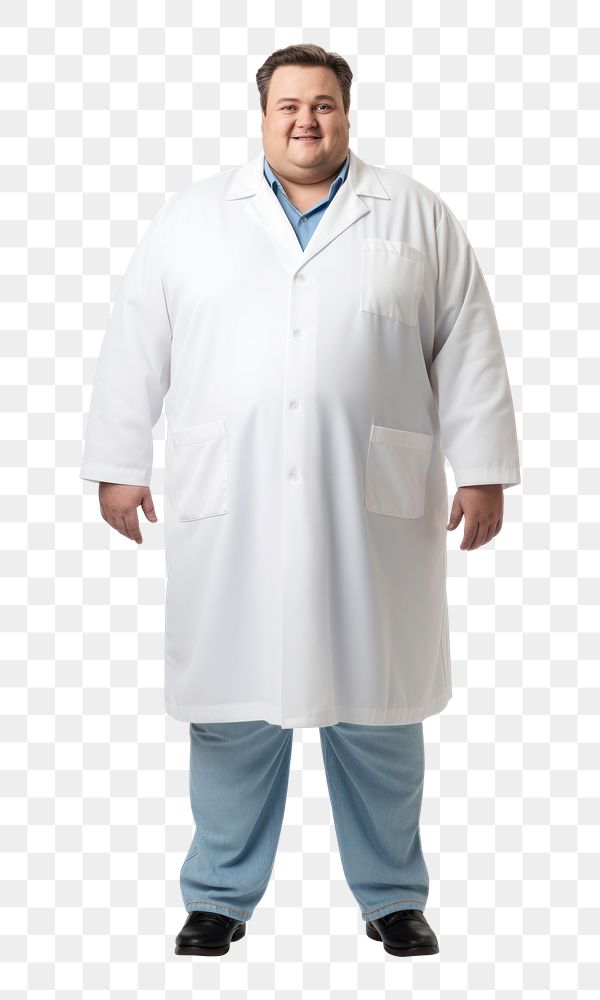 PNG Hospital staff adult white background scientist. AI generated Image by rawpixel.