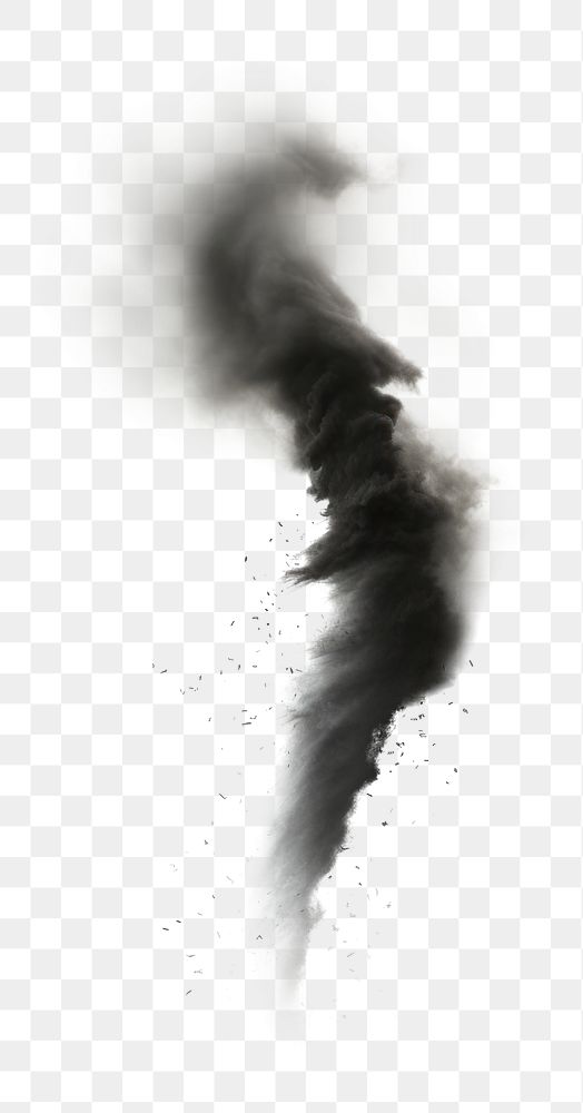 PNG Tornado effect, transparent background. AI generated image by rawpixel.