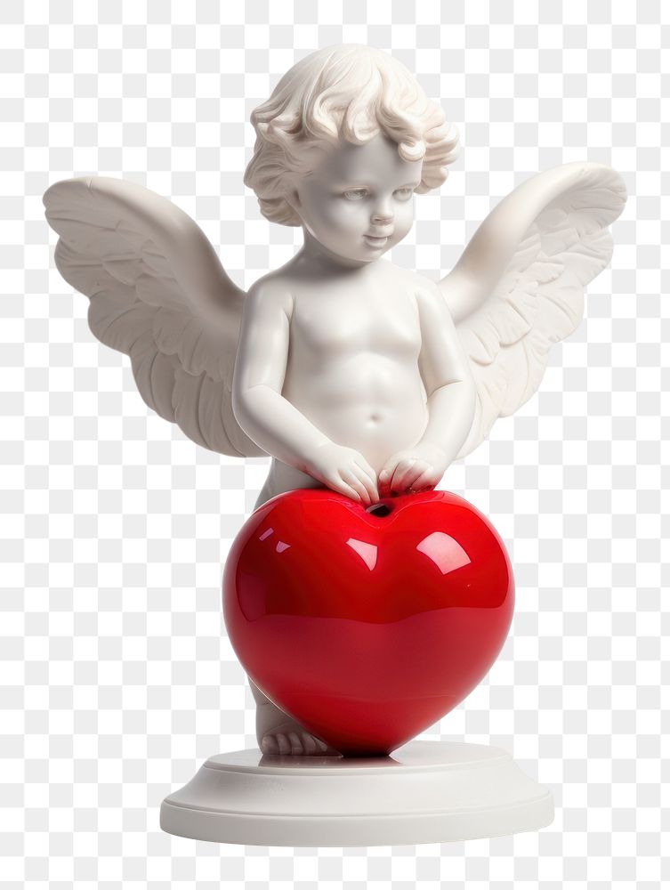 PNG Sculpture figurine statue angel. 