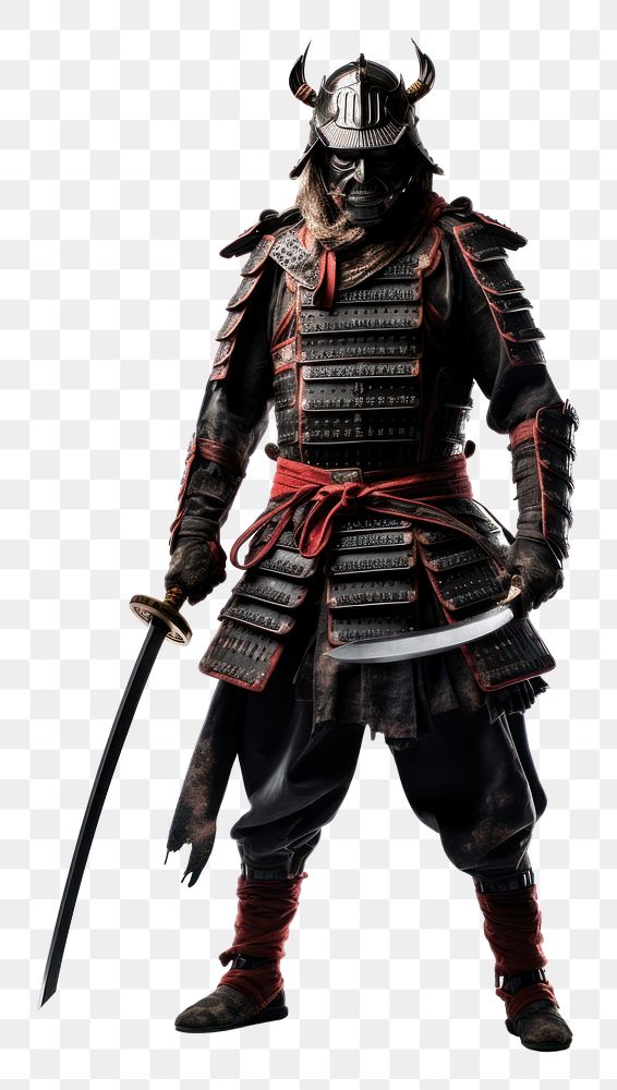 PNG Samurai samurai weapon white background. AI generated Image by rawpixel.