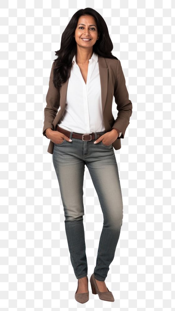 PNG Sleeve blazer jacket jeans.