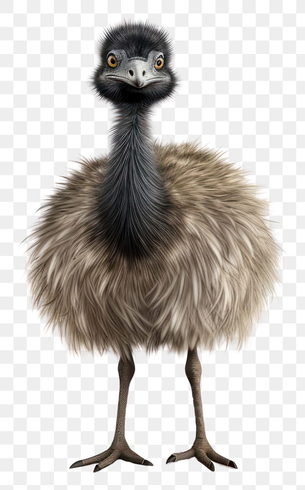 PNG Australia bird emu animal. AI generated Image by rawpixel.
