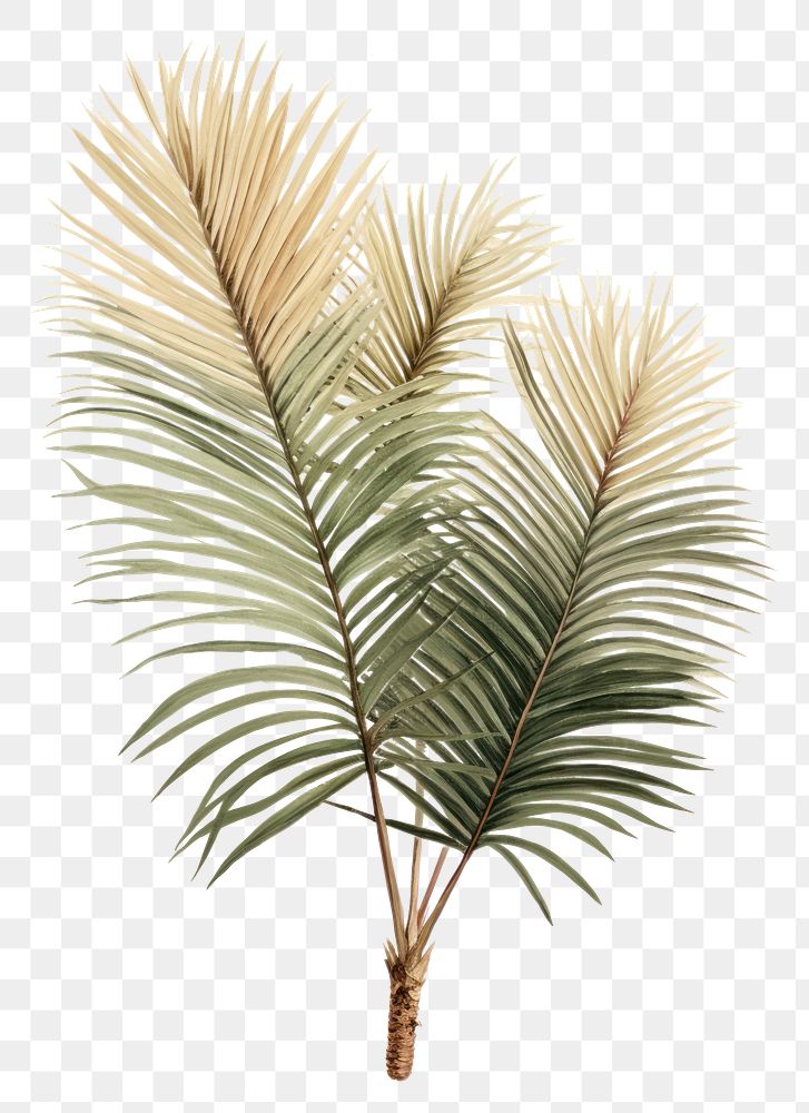 PNG Sago Palm plant leaf tree. 