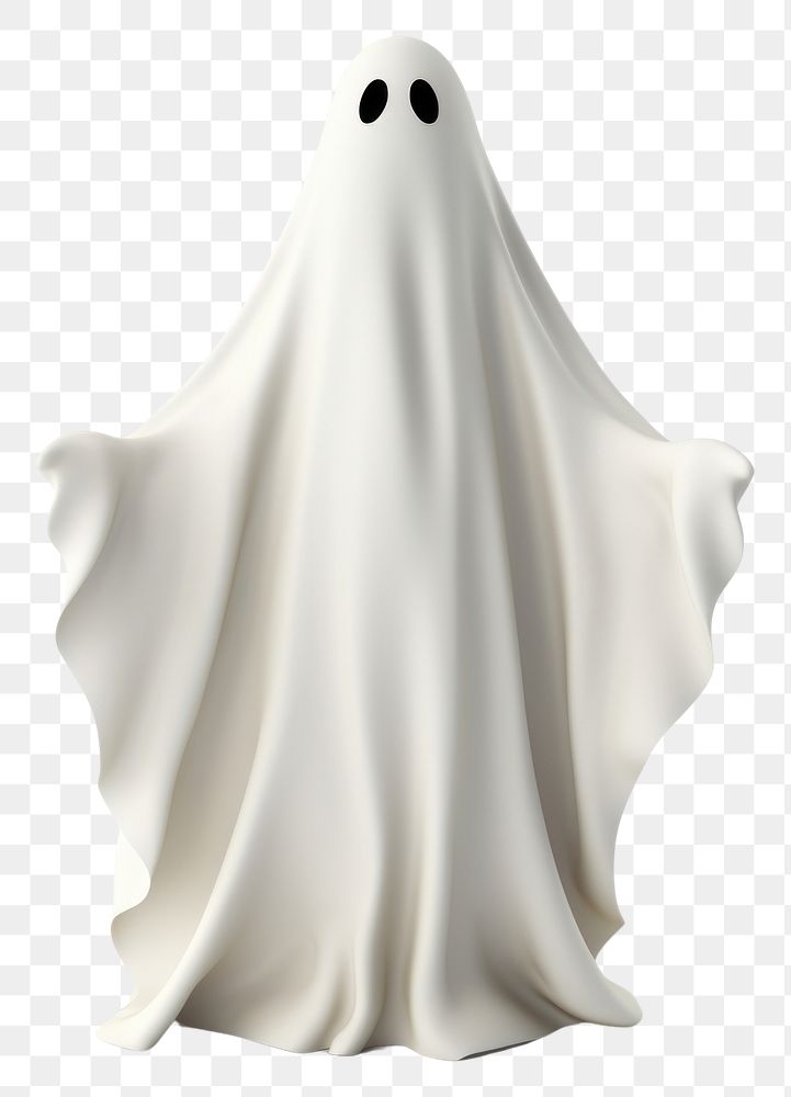 PNG Ghost cartoon white representation. AI generated Image by rawpixel.