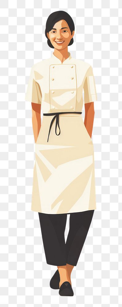 PNG Asian chef woman smiling adult face. AI generated Image by rawpixel.