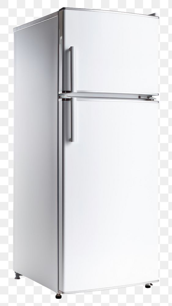 PNG  Refrigerator white  appliance. AI generated Image by rawpixel.