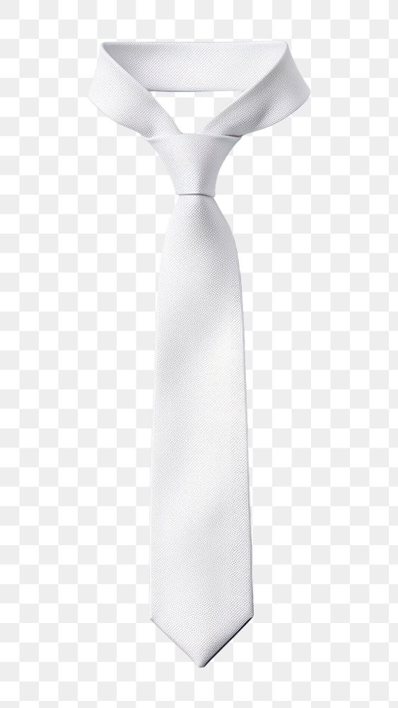 PNG  Tie tie necktie white. AI generated Image by rawpixel.