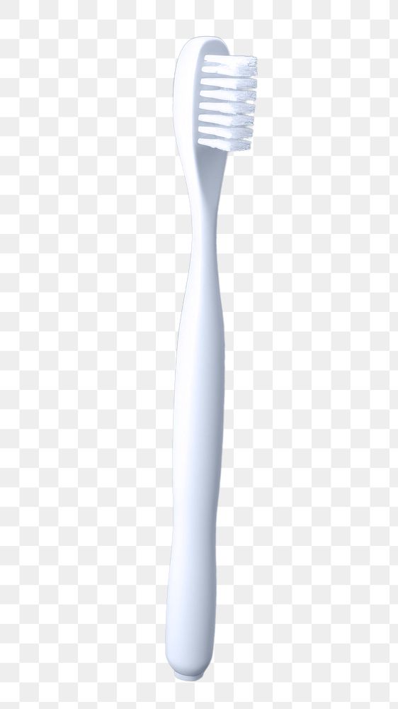 PNG toothbrush, 3D illustration. AI generated image by rawpixel.