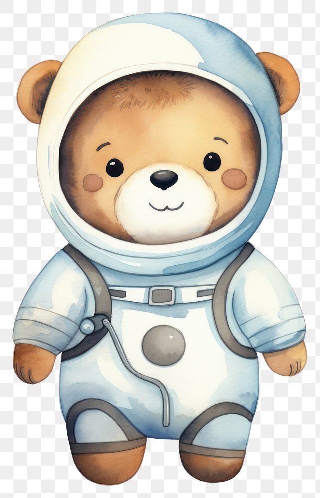 PNG Astronaut cartoon space cute. AI generated Image by rawpixel.