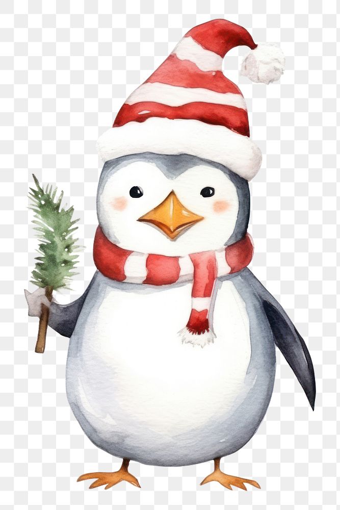 PNG Christmas penguin snowman cartoon winter. AI generated Image by rawpixel.