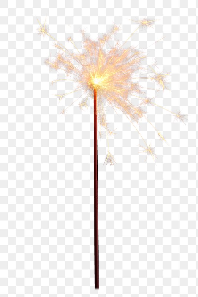 PNG Fireworks stick outdoors sparks nature. 