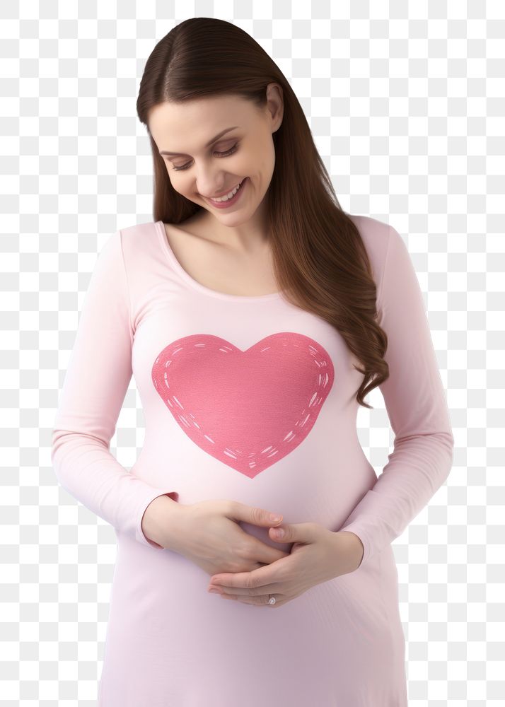 PNG  Pregnant sleeve adult woman. AI generated Image by rawpixel.