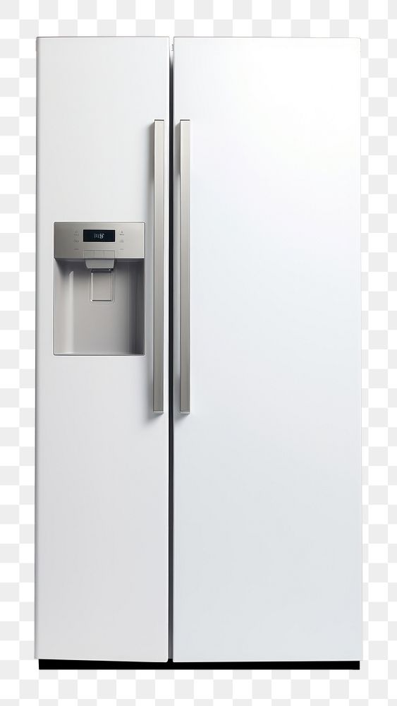 PNG  A modern fridge refrigerator appliance . AI generated Image by rawpixel.