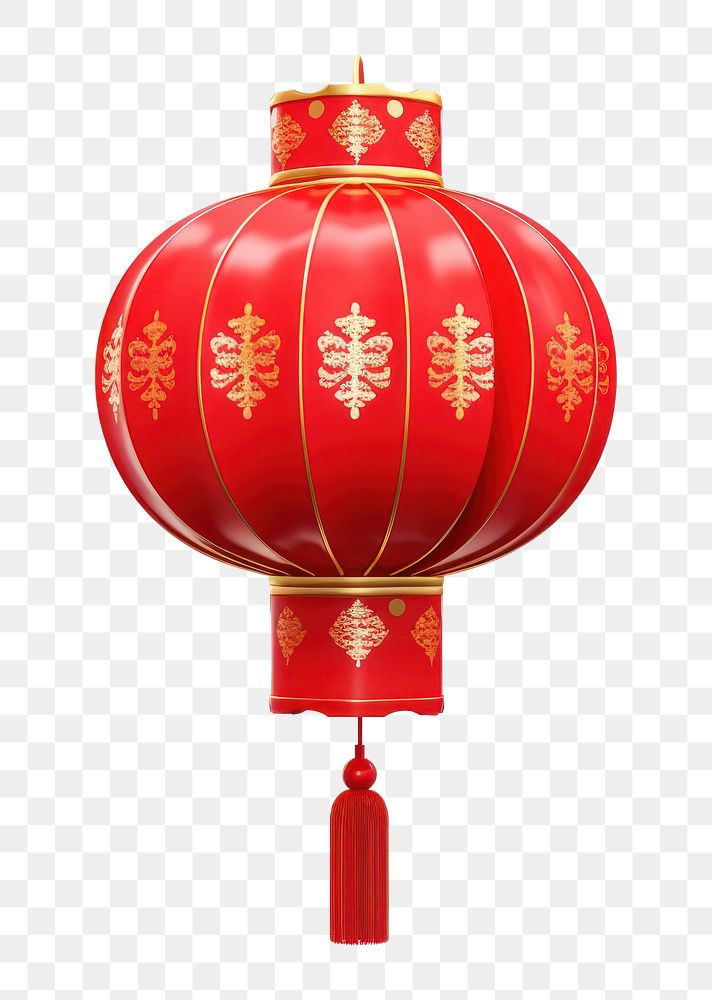 PNG Red Chinese lantern red white background chinese lantern. AI generated Image by rawpixel.