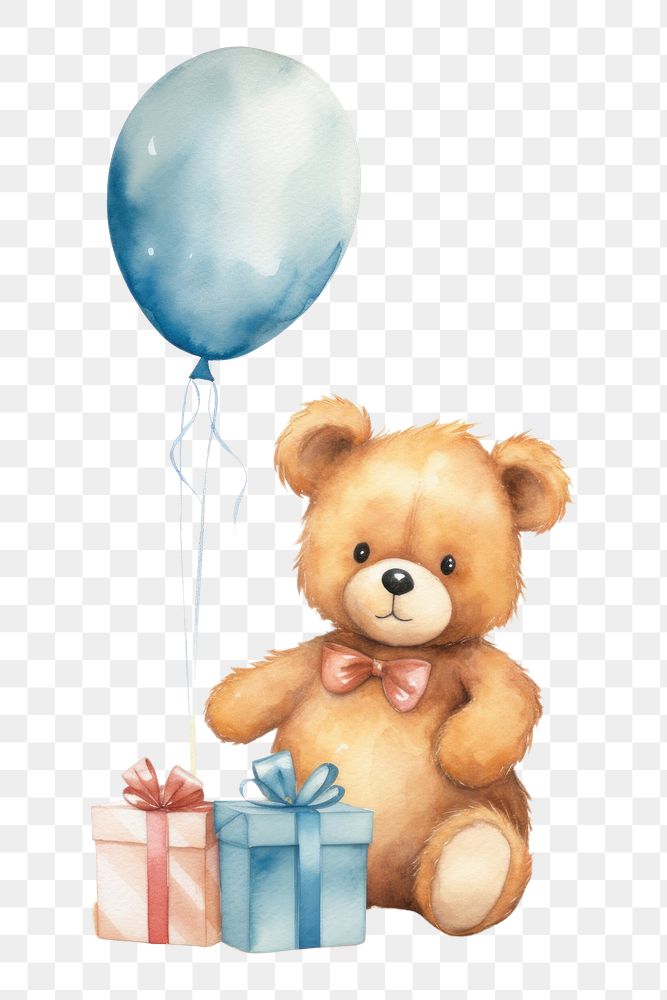 PNG Bear balloon toy celebration