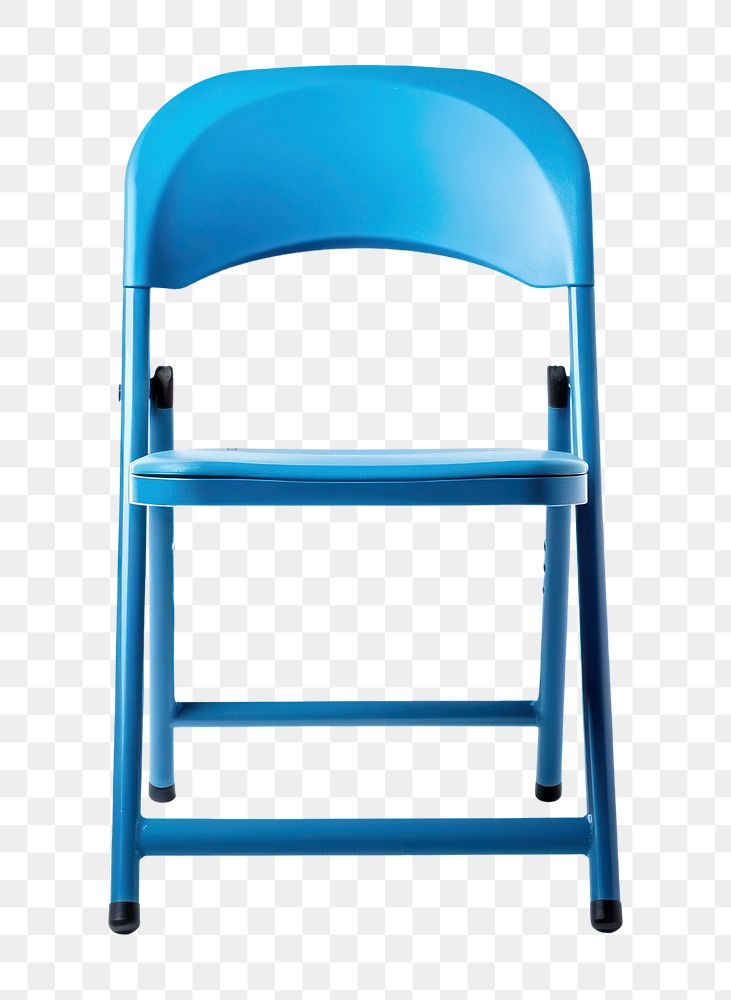 PNG Chair blue white background architecture. AI generated Image by rawpixel.