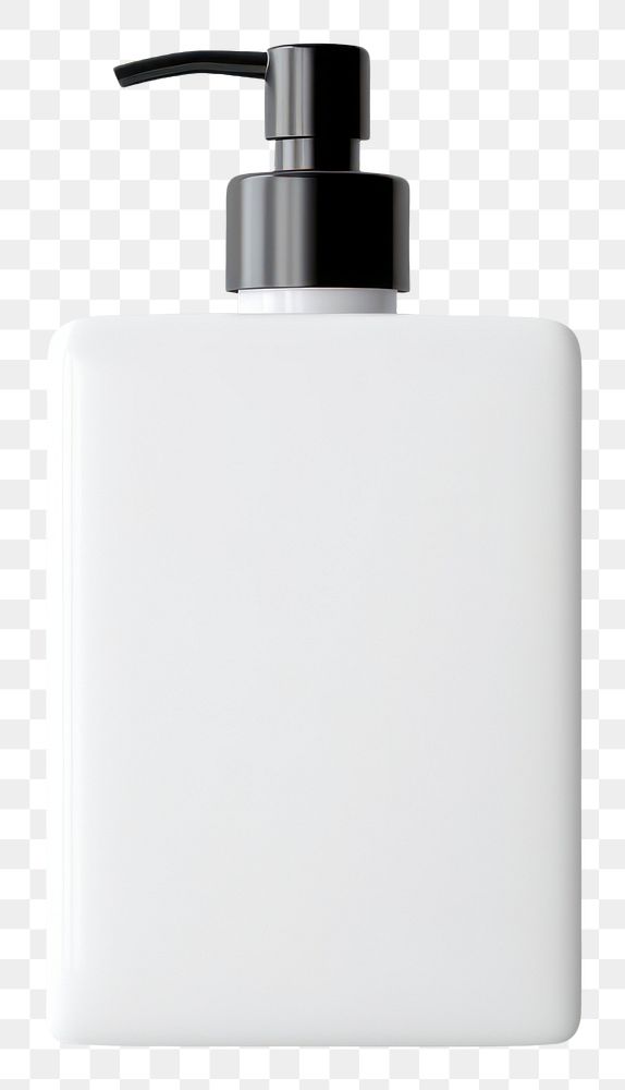 PNG Dispenser pump perfume bottle white. AI generated Image by rawpixel.
