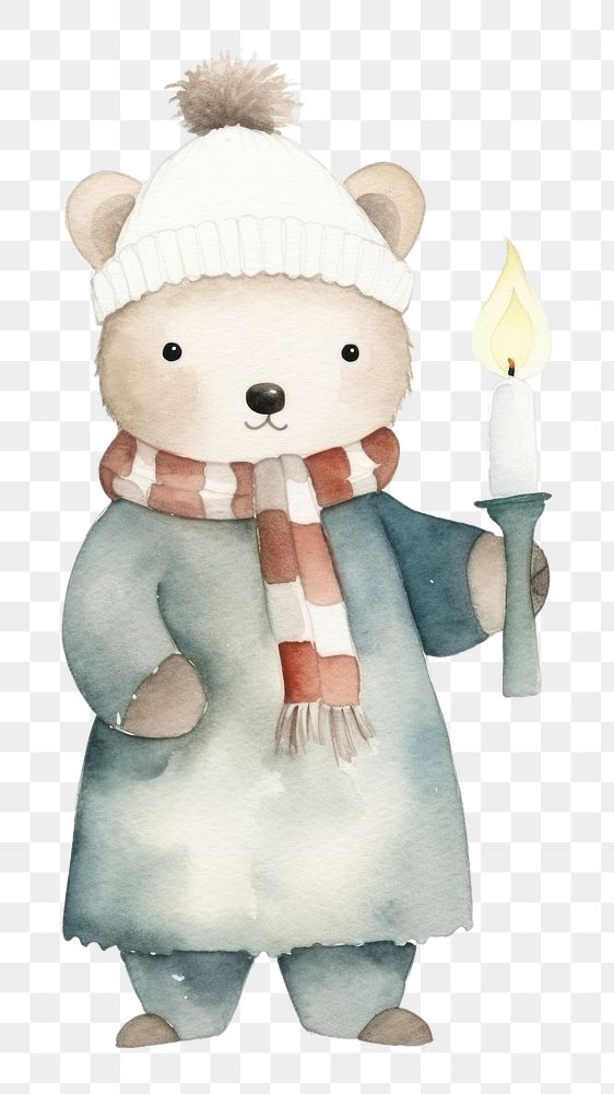 PNG Snowman holding cartoon winter. 