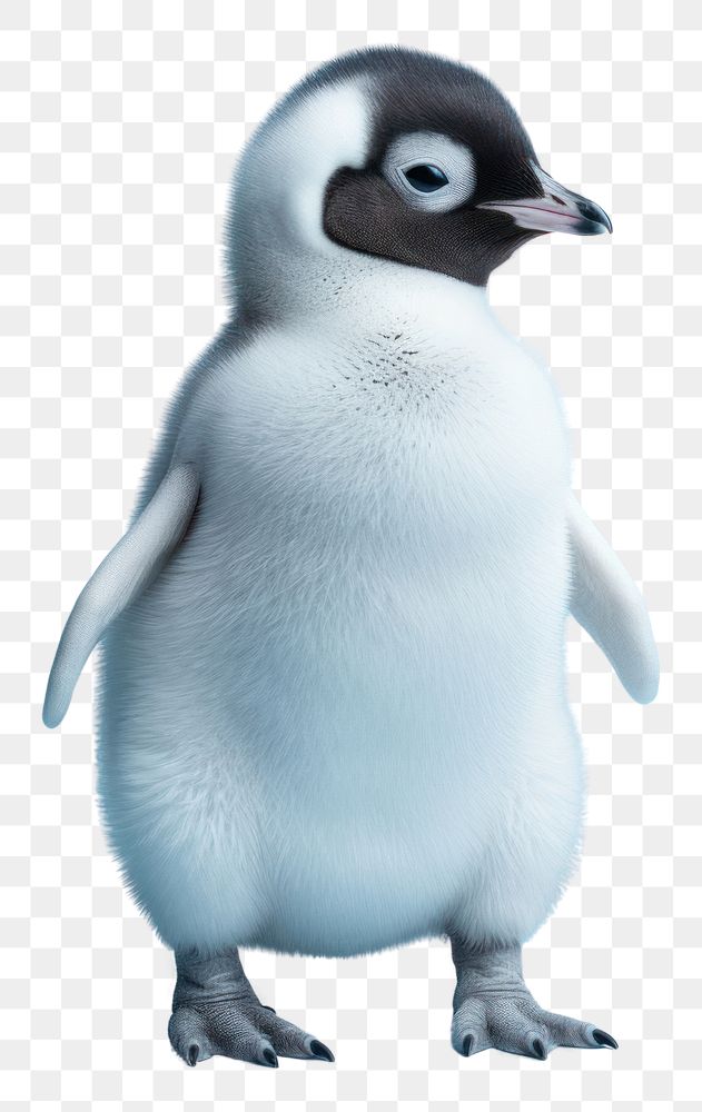 PNG Baby penguin animal bird blue. AI generated Image by rawpixel.