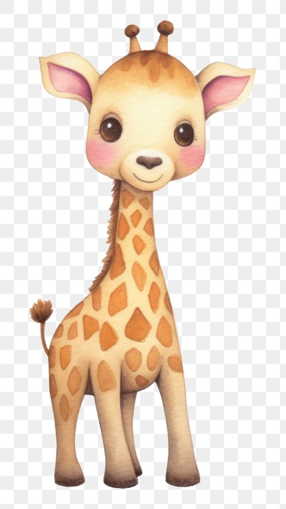 PNG Baby Giraffa animal giraffe balloon. 