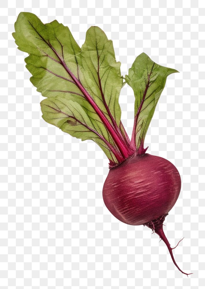 PNG A beetroot vegetable radish plant. AI generated Image by rawpixel.