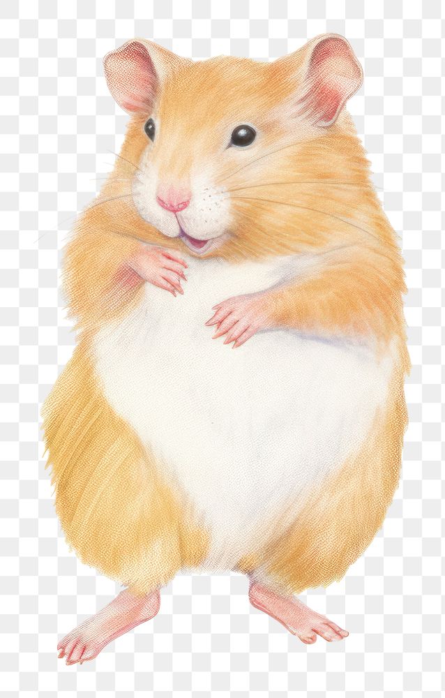 PNG Hamster dancing rat animal rodent. 