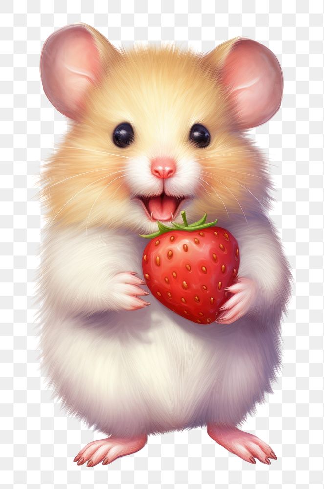 PNG Hamster rodent animal mammal. AI generated Image by rawpixel.