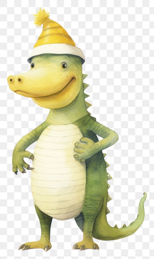 PNG Cute alligator animal cartoon nature. AI generated Image by rawpixel.