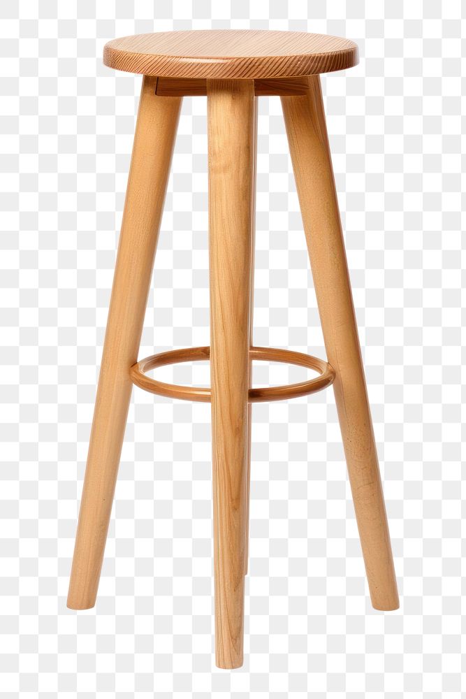 PNG  A tall stool furniture chair . AI generated Image by rawpixel.