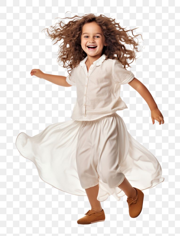 PNG Dancing child laughing portrait smiling. AI generated Image by rawpixel.