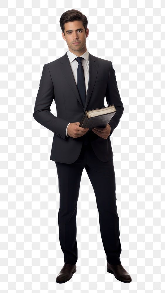 PNG Lawyer standing tuxedo blazer. AI generated Image by rawpixel.