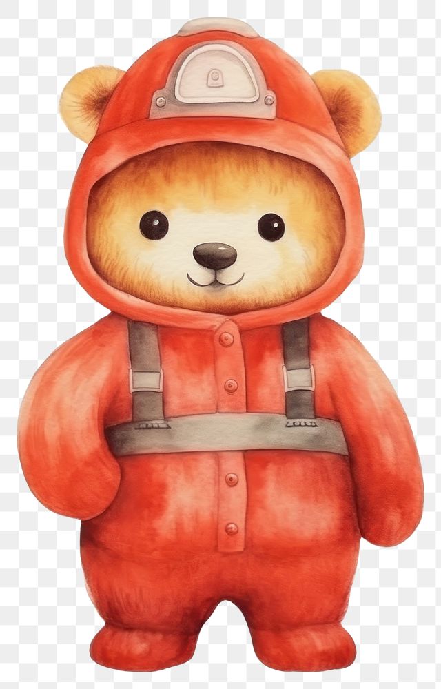 PNG Bear cartoon plush cute. AI generated Image by rawpixel.