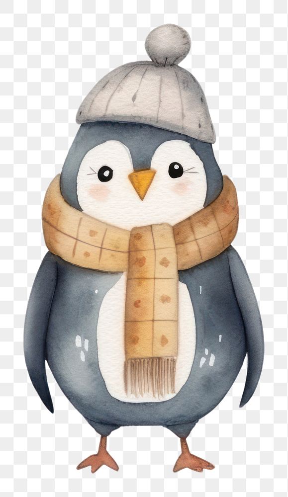 PNG Penguin family animal cartoon winter. 