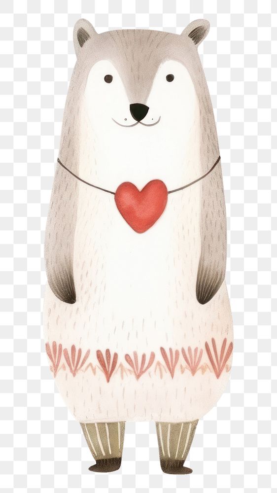 PNG Animal wedding cartoon mammal cute. 