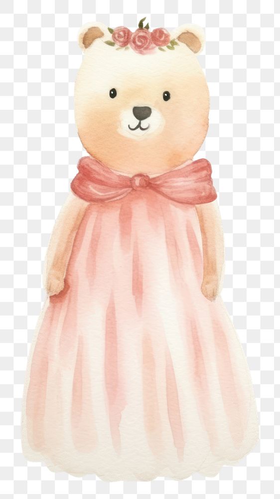 PNG Animal wedding cartoon doll toy. AI generated Image by rawpixel.
