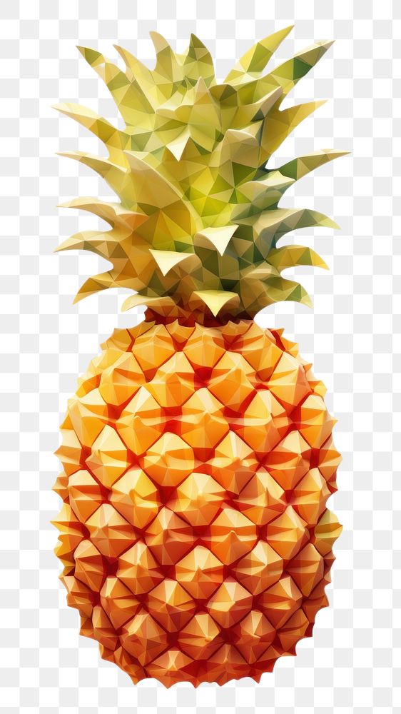 PNG Pineapple pineapple fruit plant. AI generated Image by rawpixel.