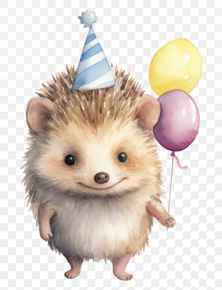 PNG Hedgehog balloon mammal animal. 