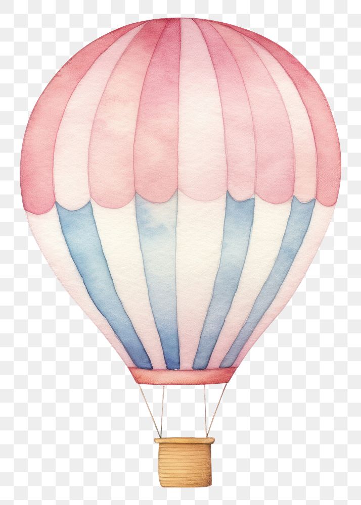 PNG Hot air balloon aircraft vehicle cartoon. 