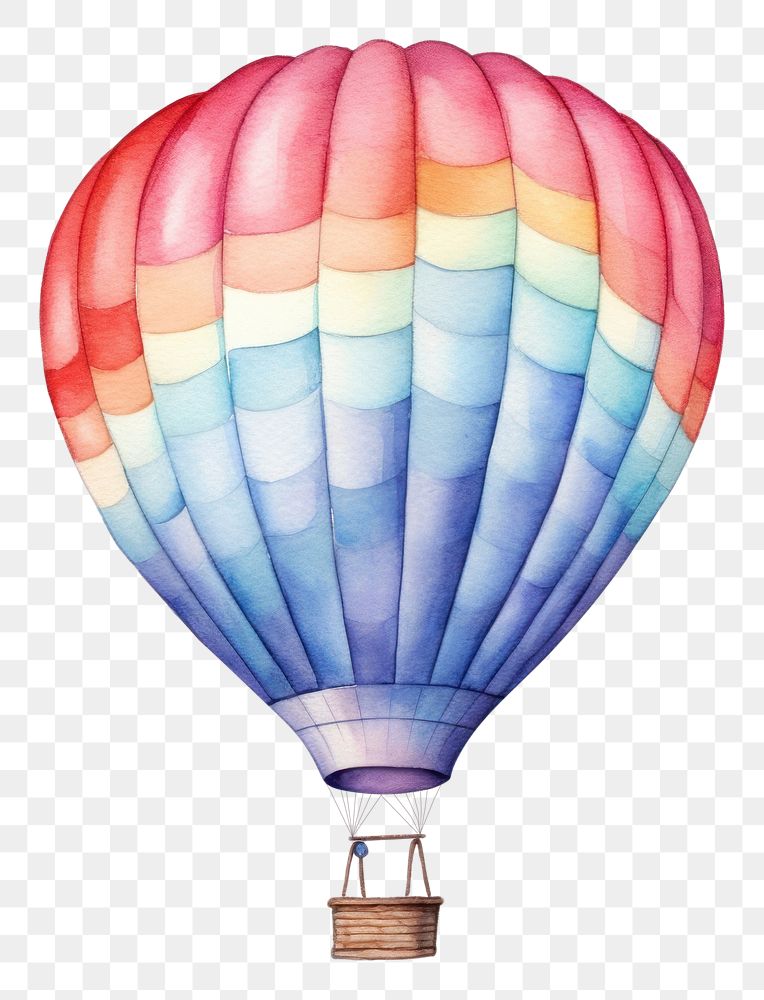 PNG Hot air balloon aircraft vehicle transportation. AI generated Image by rawpixel.